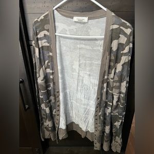 Camouflage Cardigan